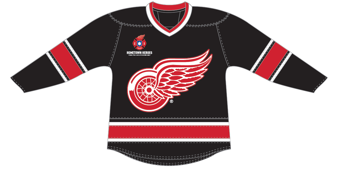 detroit red wings jersey 2019